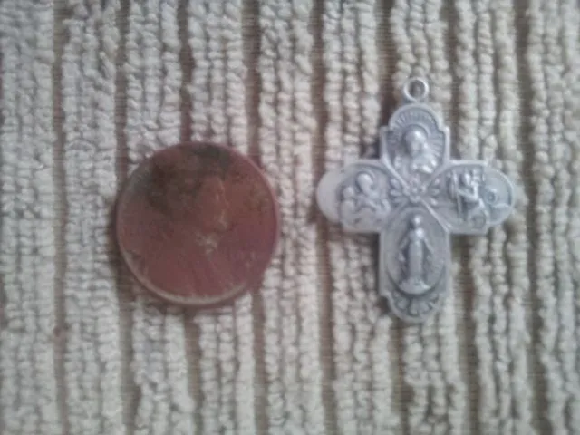 1949D Wheat Silver Cross