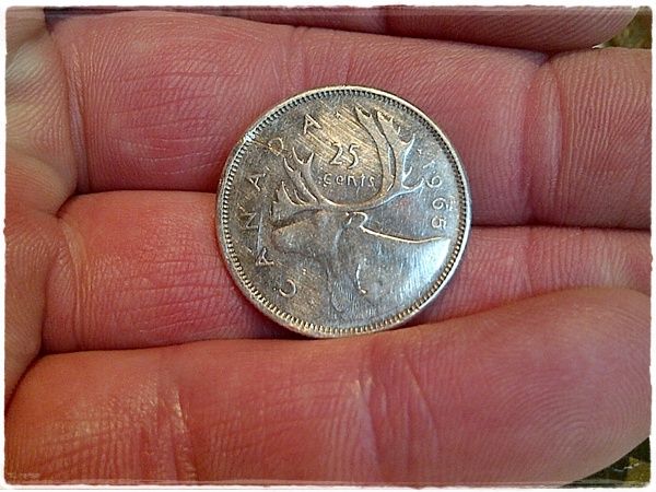 1965 Canada Silver Quarter