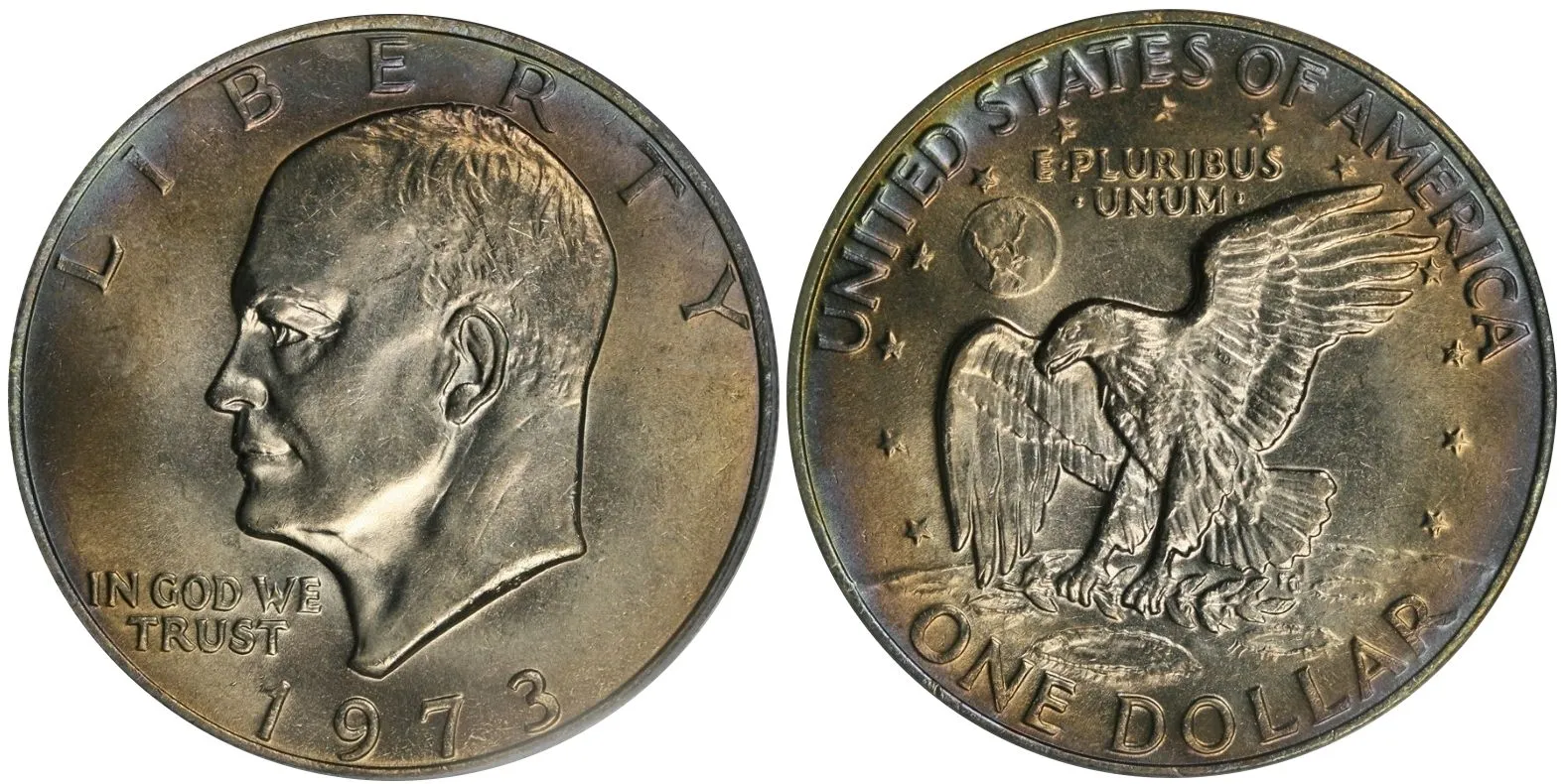 1973 P Eisenhower Dollar