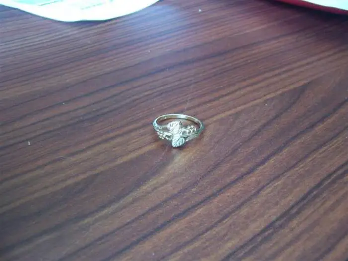 1st gold ring 10K