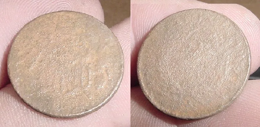 2 CENT PIECE - HAVE FOUND GOOD ONES ON LAND - THIS IS MY FIRST FROM THE WATER