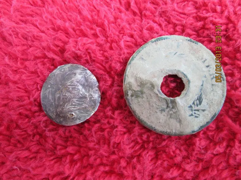 2013 05 03 wife's 1/2 reale and large cent