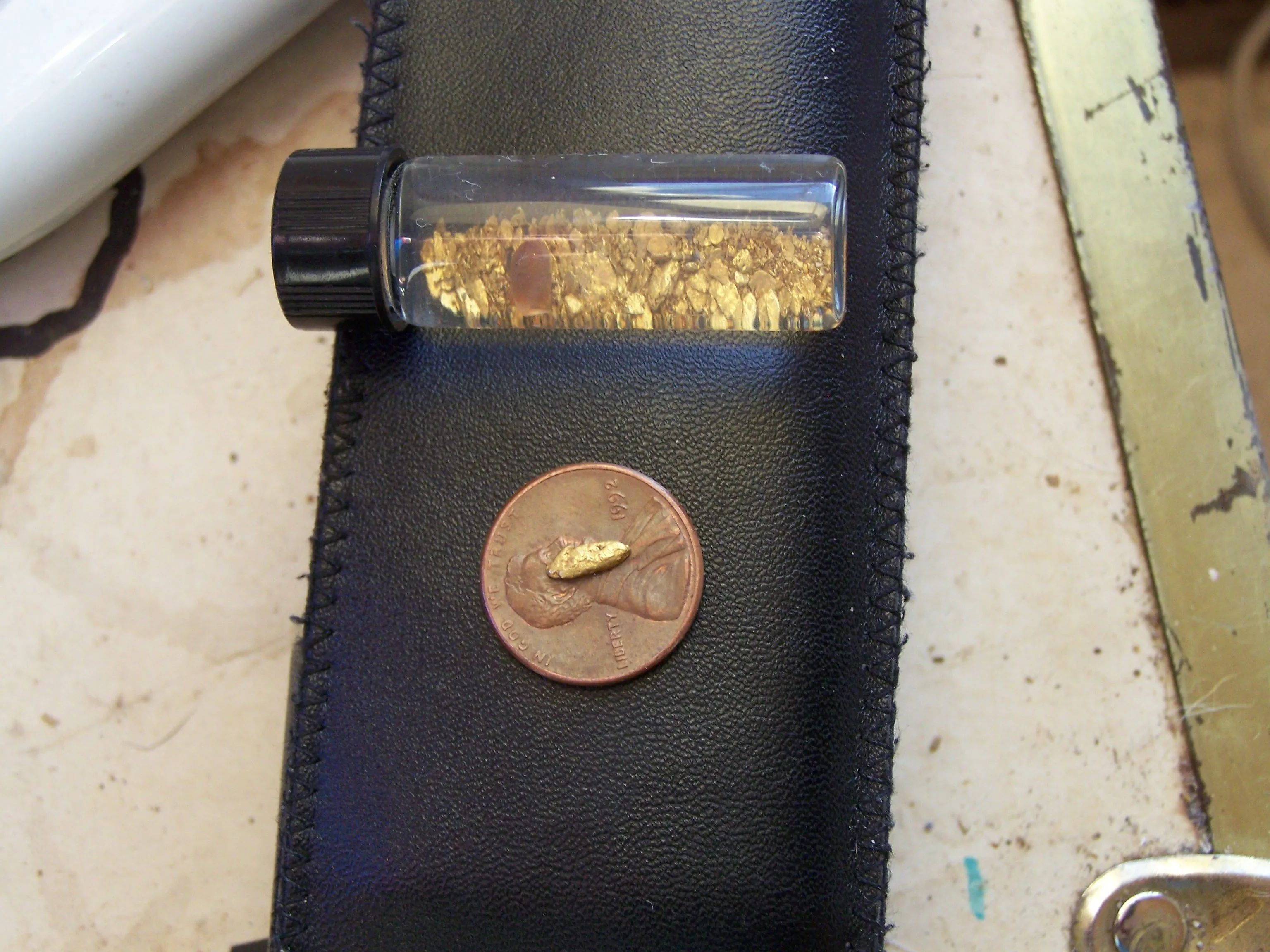 2014 Gold total from Clear Creek Missouri