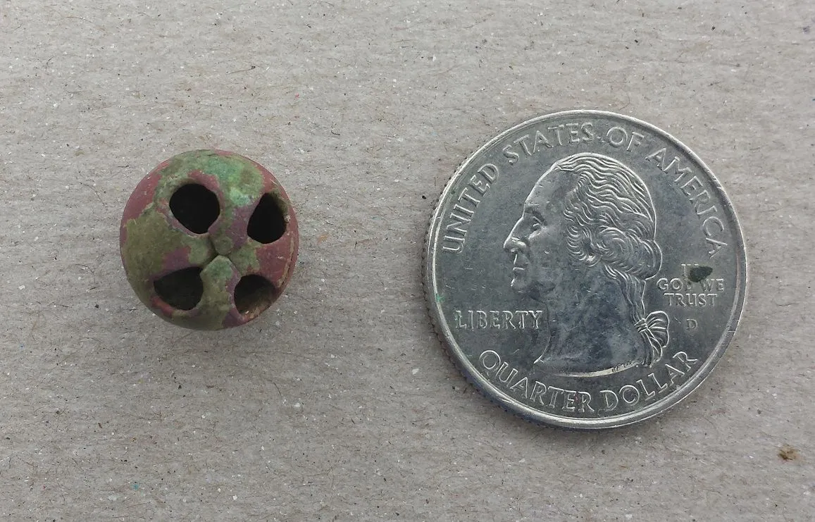 20150927 A small bell found on private property in Madison with the F75.
