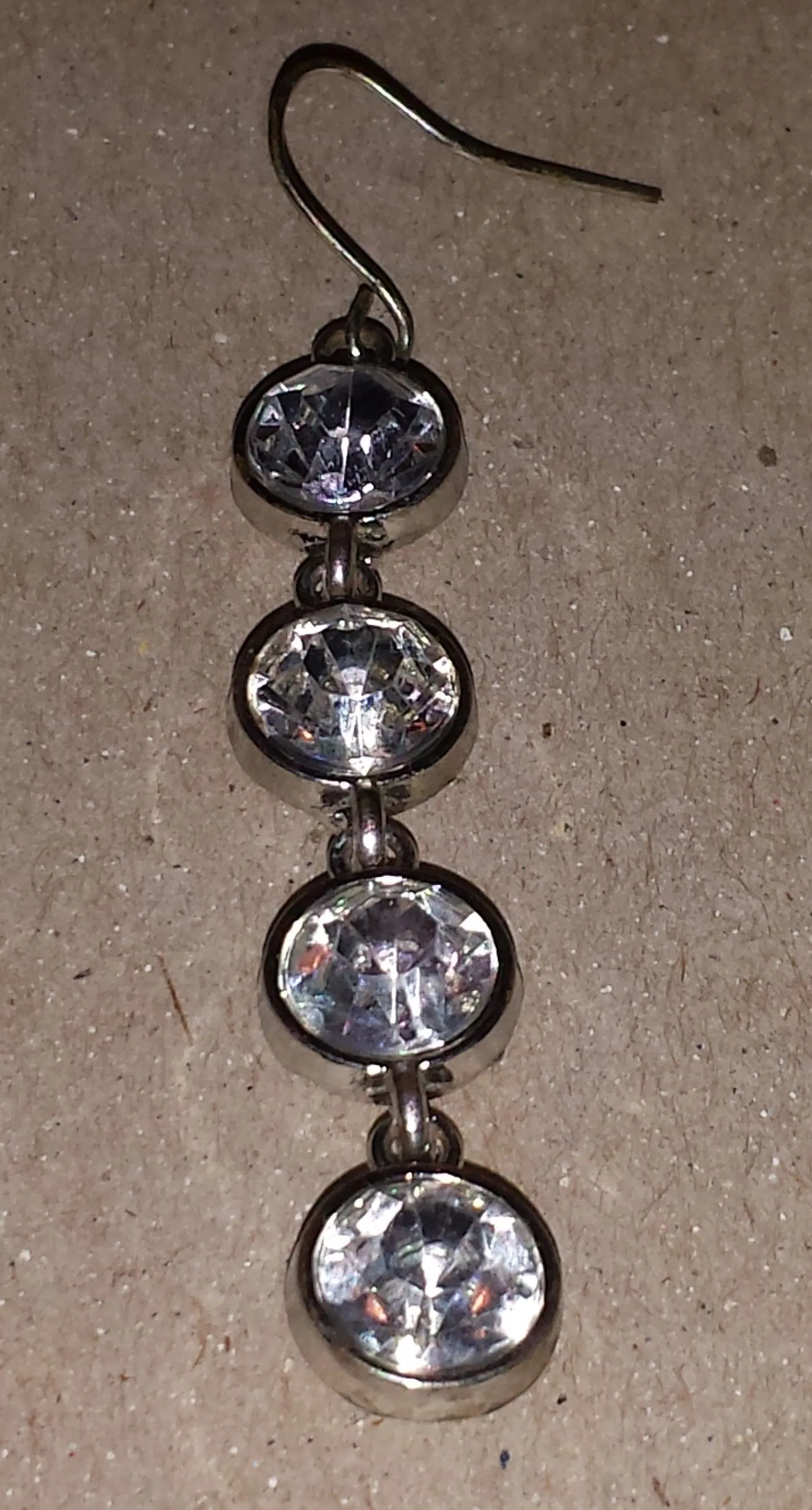 20151116 Big costume jewelry earring found in a tot lot in Freedeom Ridge Park in Ridgeland with the F44.