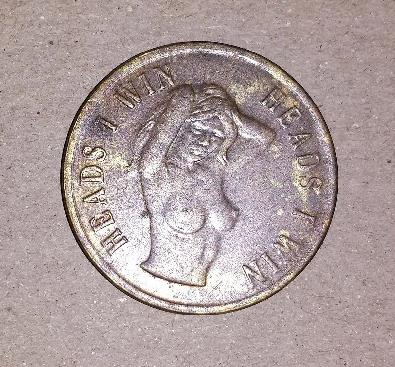 20151128 Heads I Win - Found with the F44 in the tot lot at Richland Eastside Park.