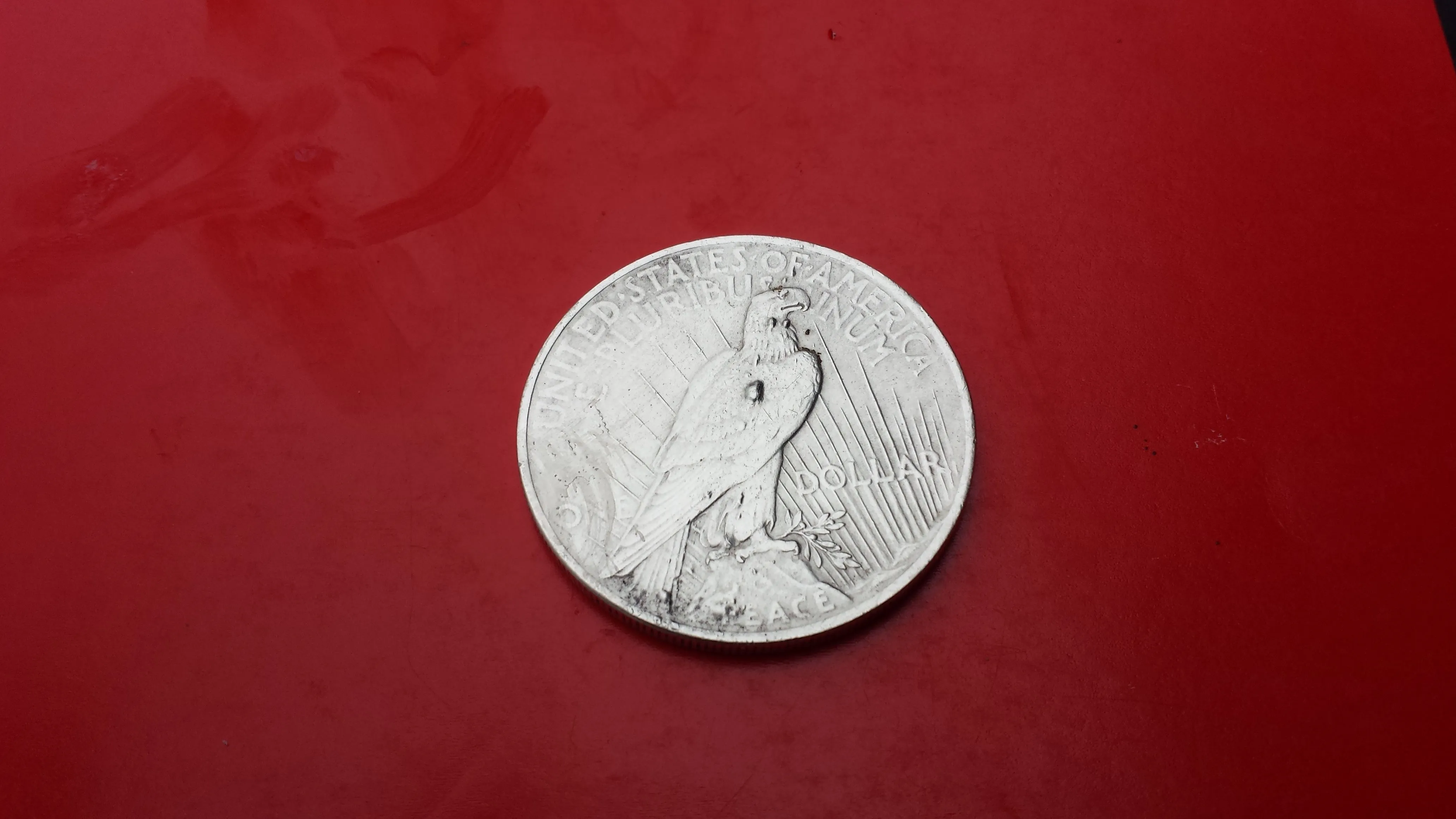 20151213 155203   1923 Peace Dollar Reverse after