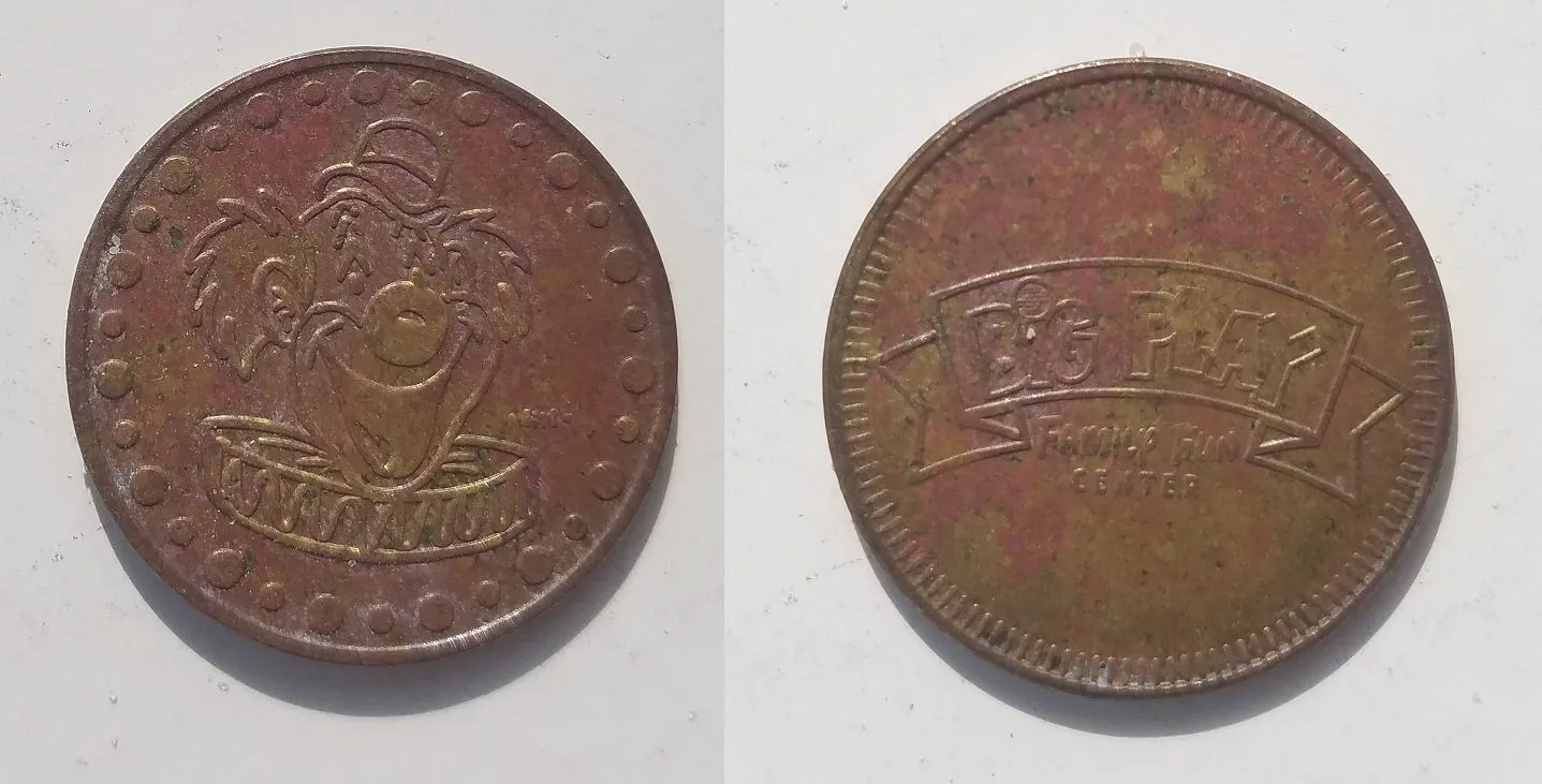 20160702 Big Play token found with the Bounty Hunter Quick Silver right at the water line.