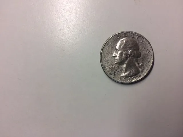 3/8/17 Beach Find
1962-D Washington Quarter