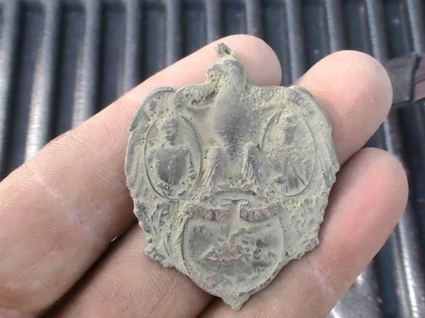 300th jamestown exposition commemorative eagle medal