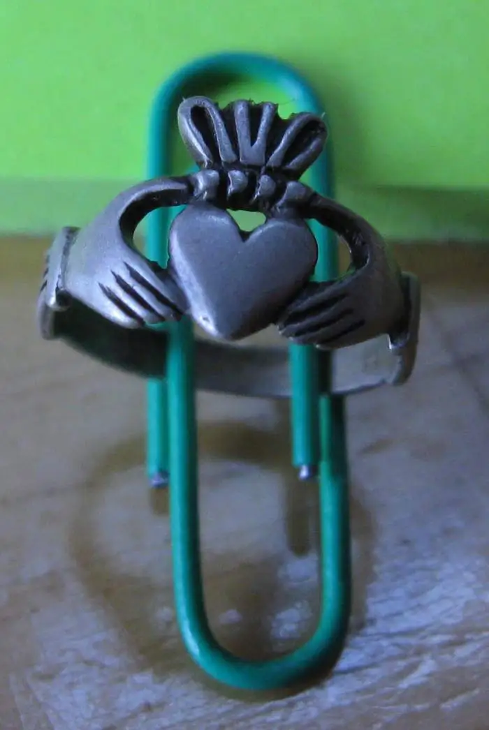 A Heart  Ring - I found this at Lakeside Beach on Lake huron