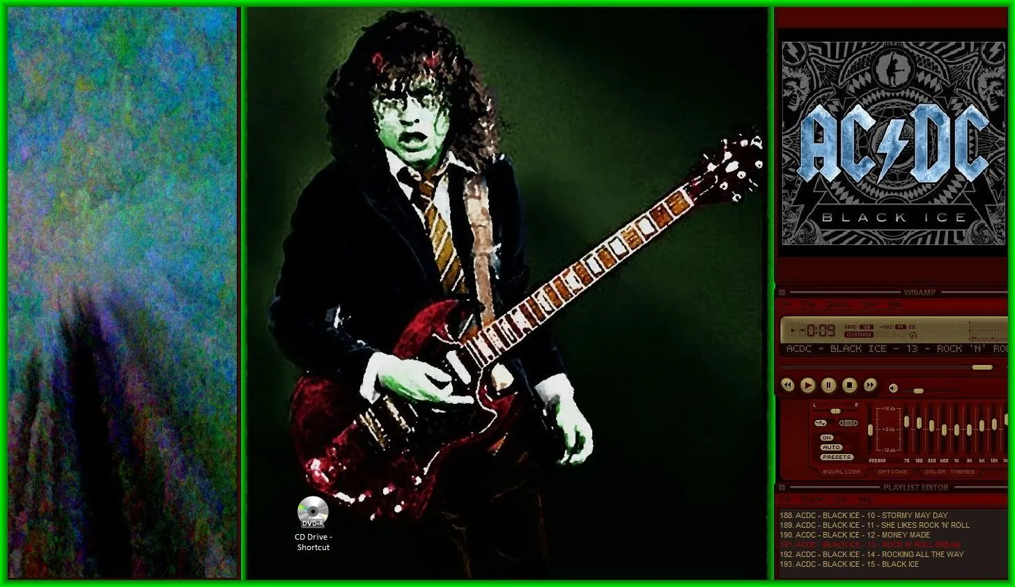 acdc oil painting desktop