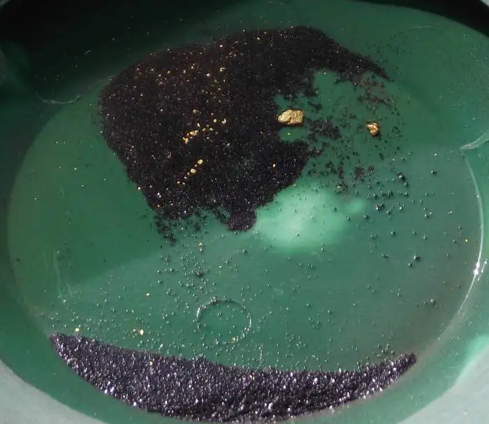 Alaskan Gold!!!! in every 5 lb. BAG!!!! - This picture is the minimum of what you will get from the Alaskan GOLD!!!! 5 lb. Bag!!!! I panned this out q