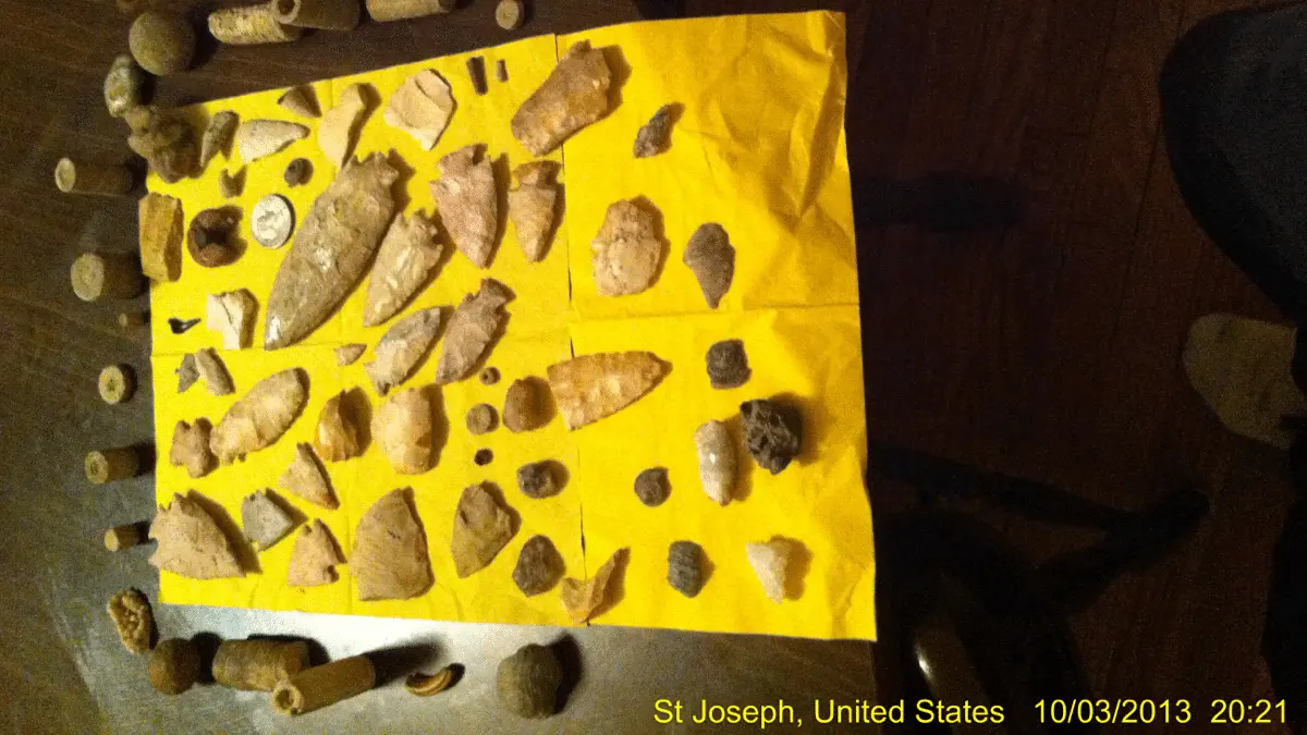 All found in same area N.C. Missouri
