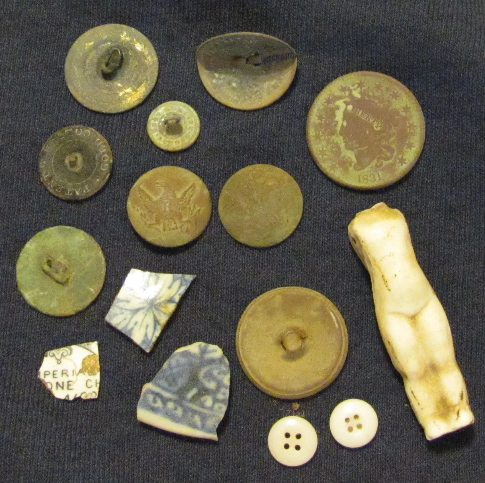 All from one field where a home once stood.