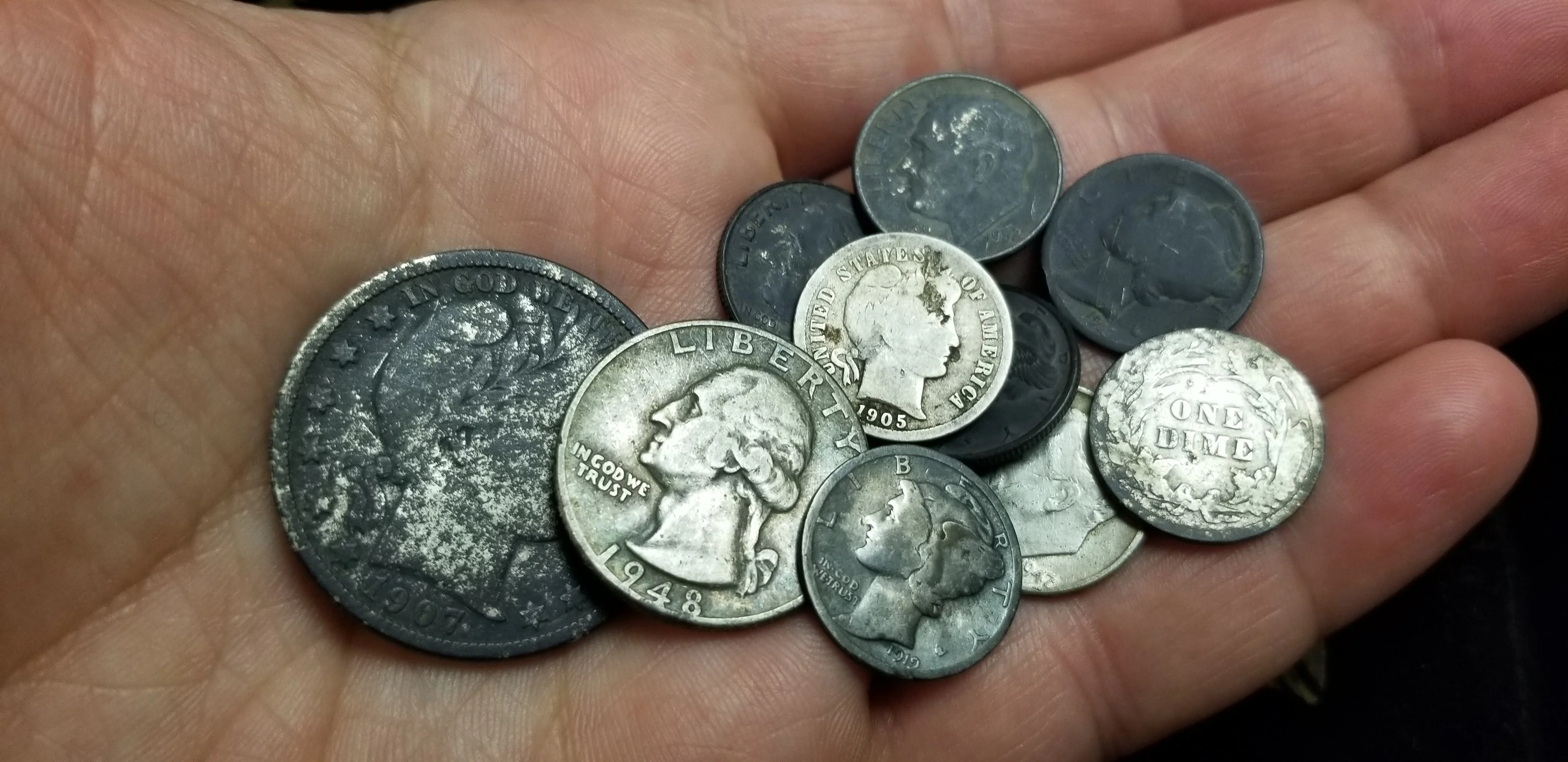 All The Silver Coins from the Month of April