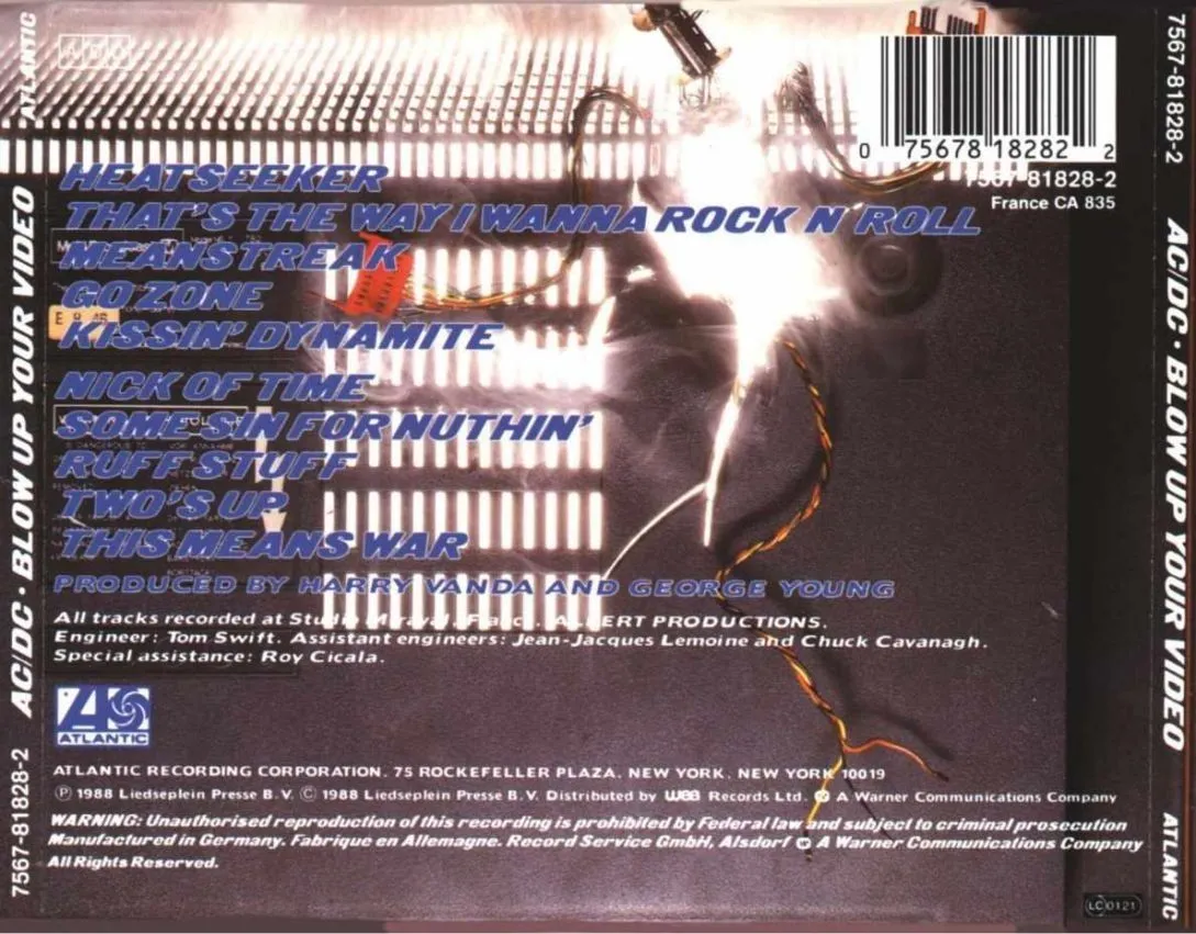 [AllCDCovers] acdc blow up your video 1988 retail cd back