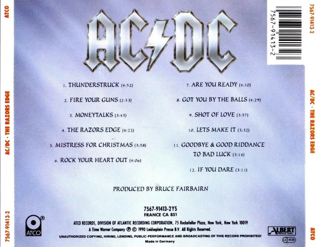 [AllCDCovers] acdc the razors edge 2003 retail cd back