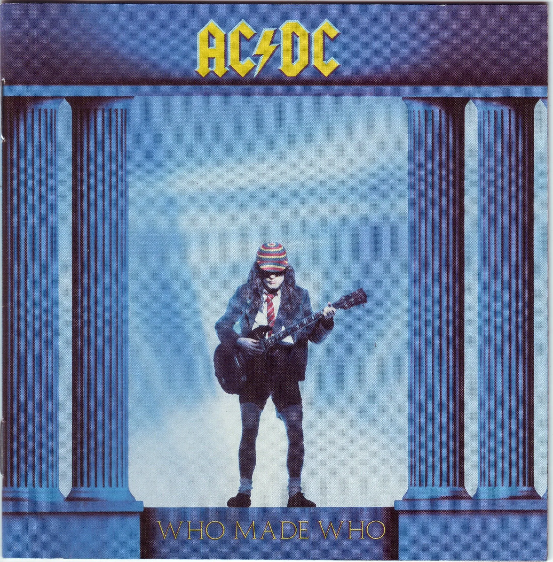 [AllCDCovers] acdc who made who 1990 retail cd front