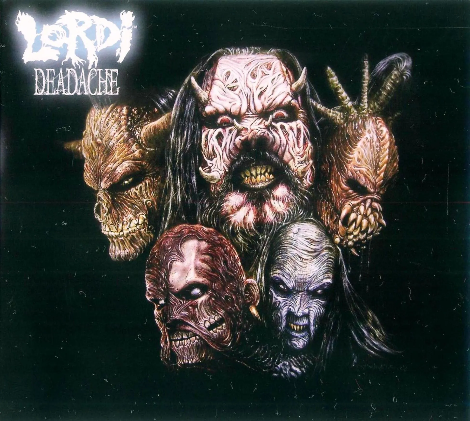 [AllCDCovers] lordi deadache 2008 retail cd front