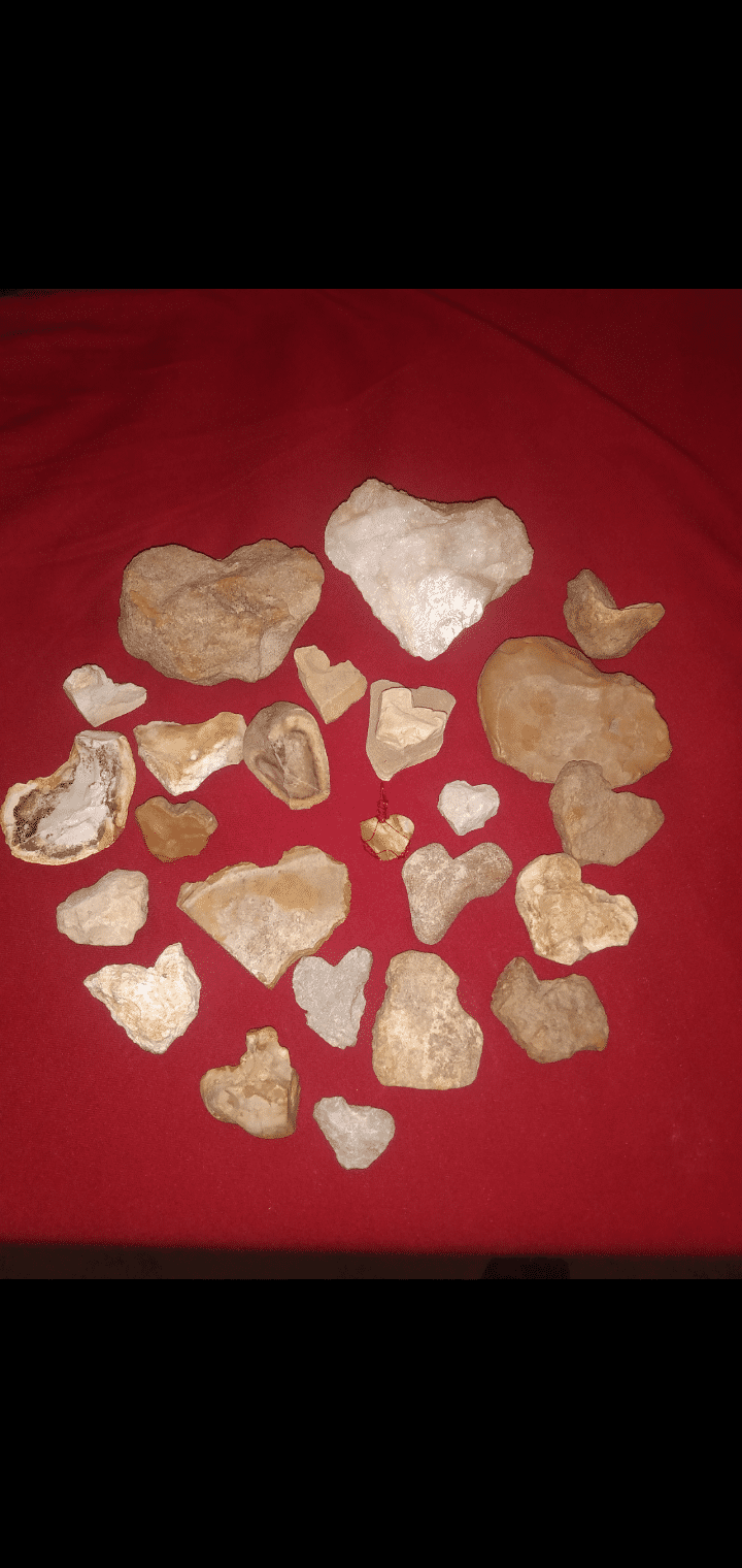 Always amd still finding heart rocks from my mom in heaven.