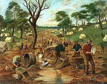 An Australian Gold Diggings