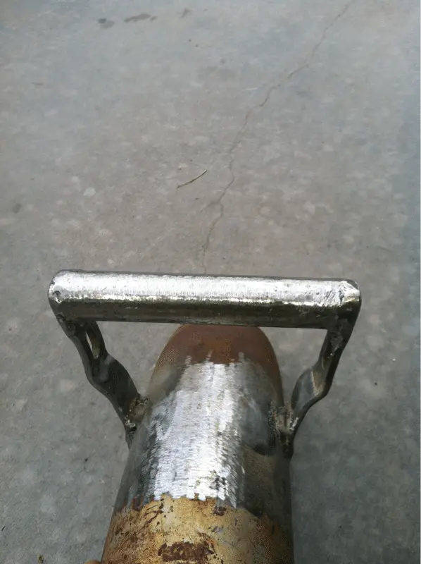 Another shot of the handle of the nozzle