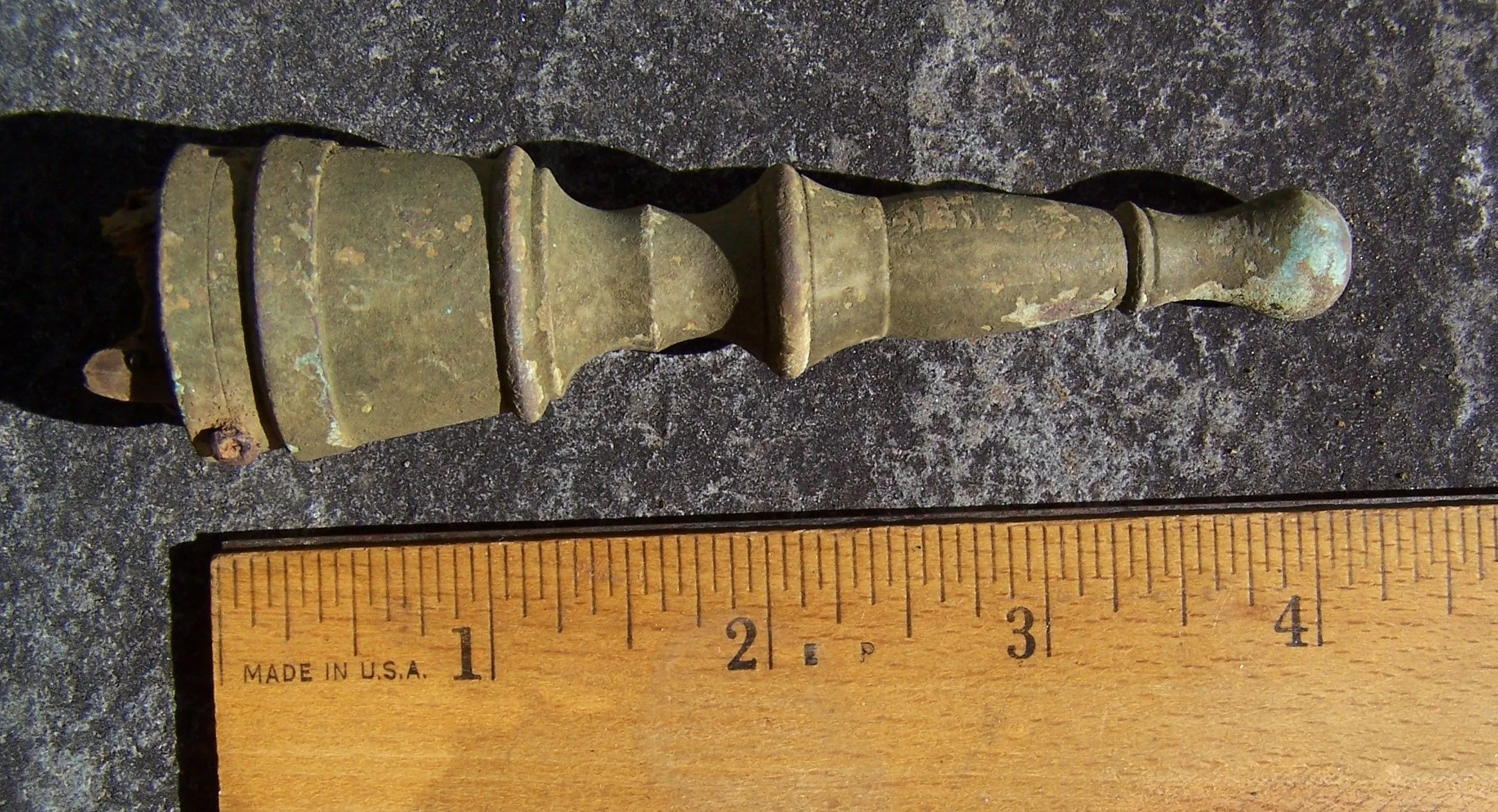 Antique Fireplace Bellows Nozzle