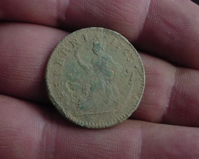 APR.28 - FARM FIELLD FIND - 1723 HIBERNIA COPPER