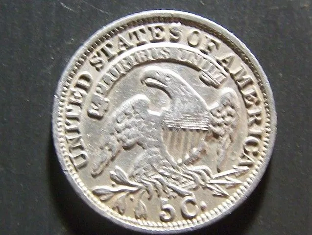 AUG 17 TH HUNT WITH G AND F CAPPED BUST HALF DIME