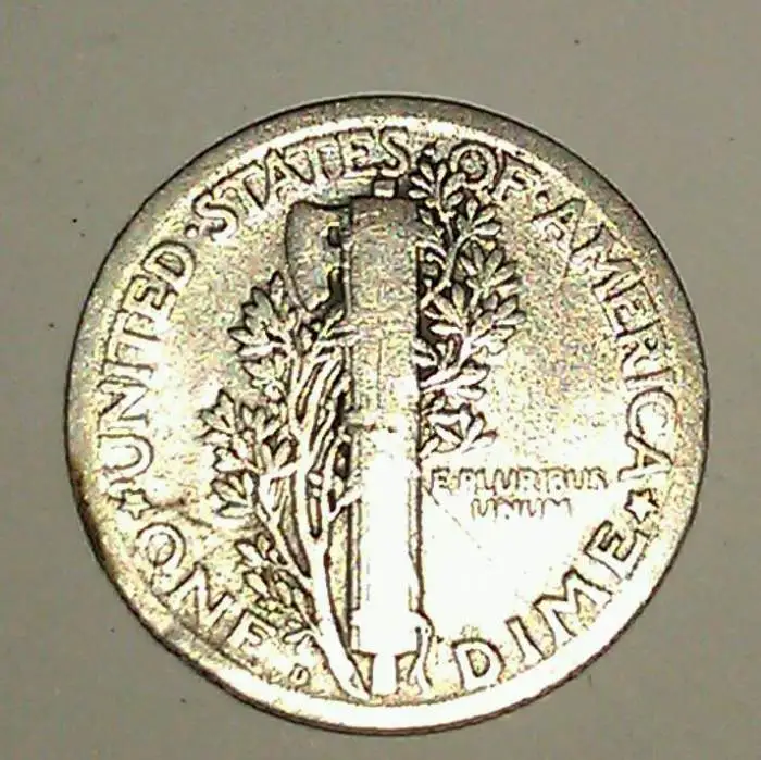 back 1925 merc dime - been detecting around a month!