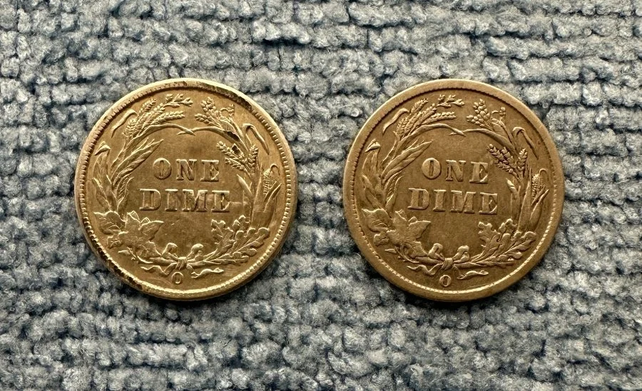 Barber Dimes - Reverse