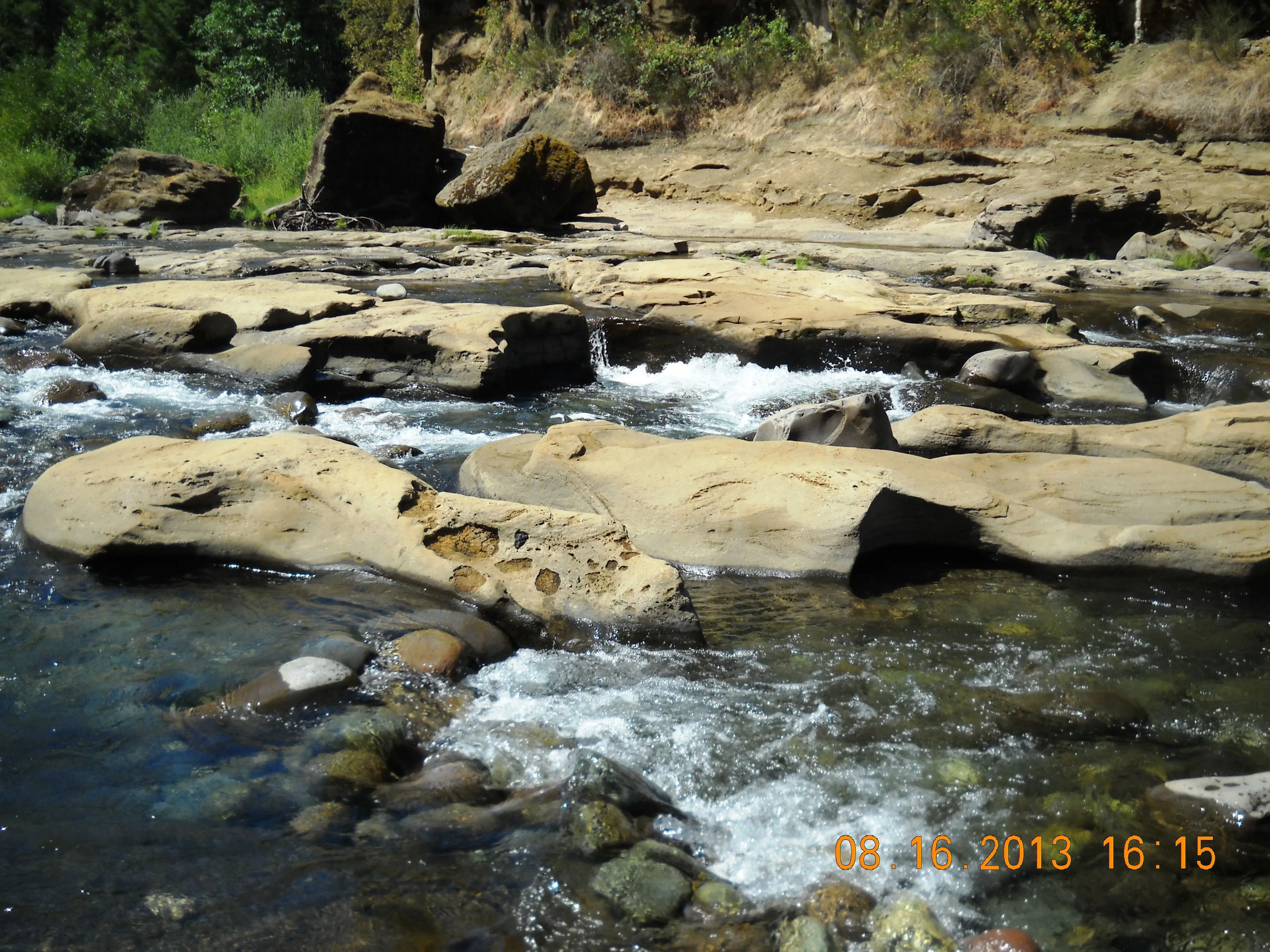 Bedrock Flats. No Gold Found