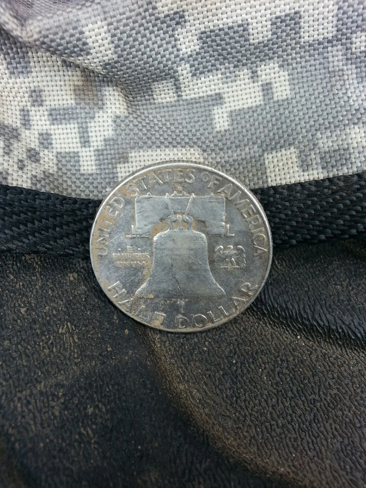 Ben Franklin Half Reverse