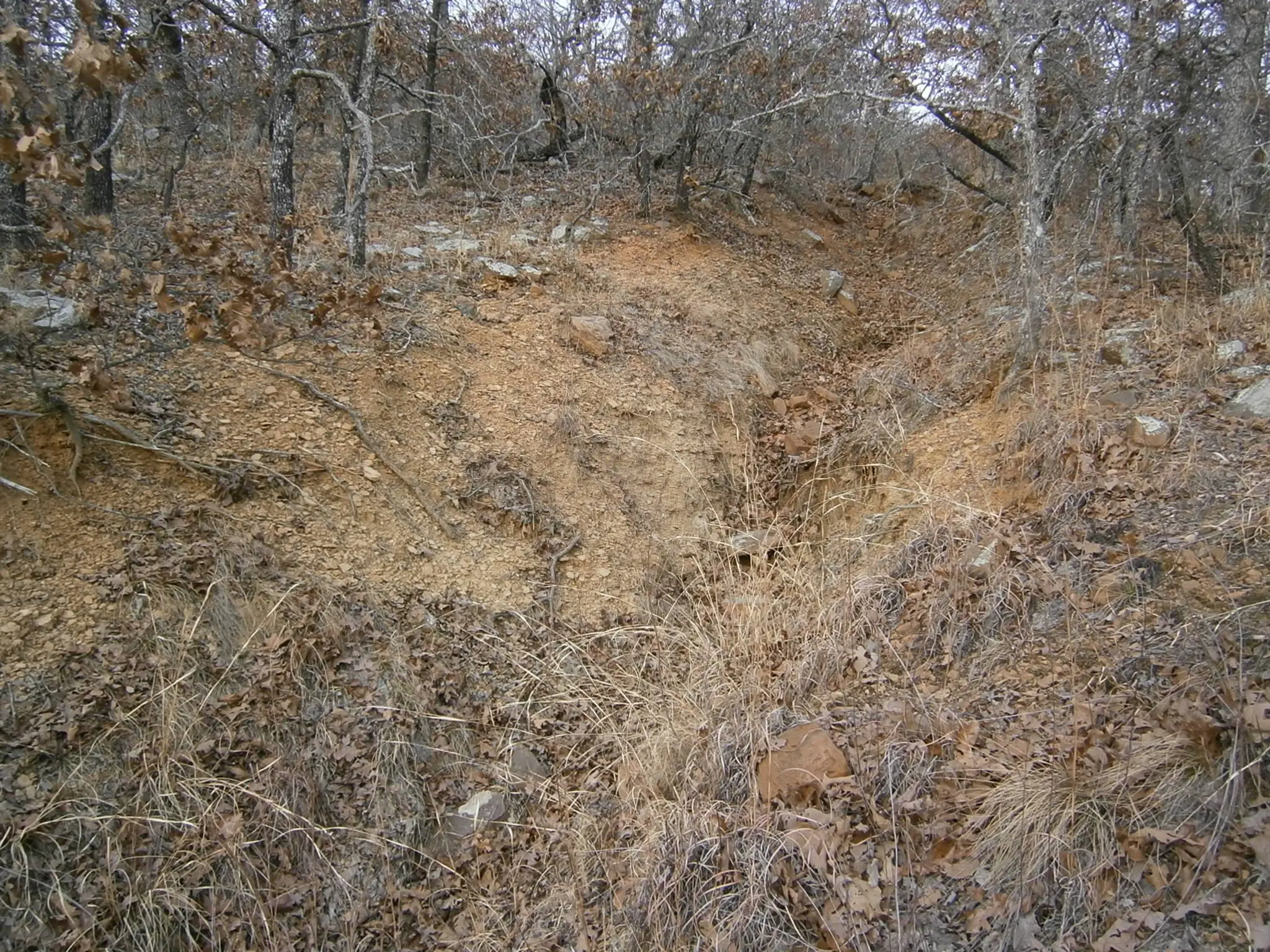 big wash near cabin
