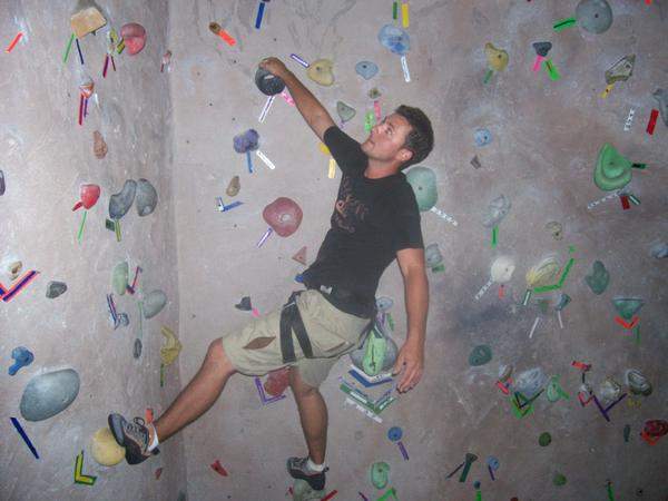 Bouldering - Back when I was climbing more. If there were gold coins on the side of a mountain I would climb again!
