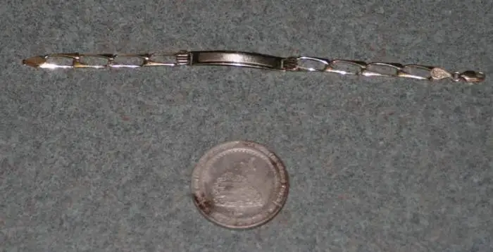 Bracelet, Token - Results of first water hunt in local swim area.