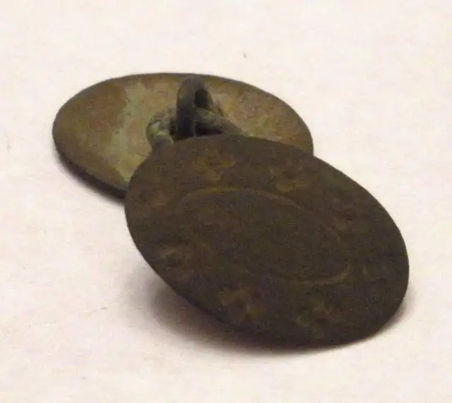 Brass Cufflink from CSA Camp -         In late Feb. of 2010, I found this period cufflink near a spring in Liberty, TN where Gen. Morgan's Soldiers ca