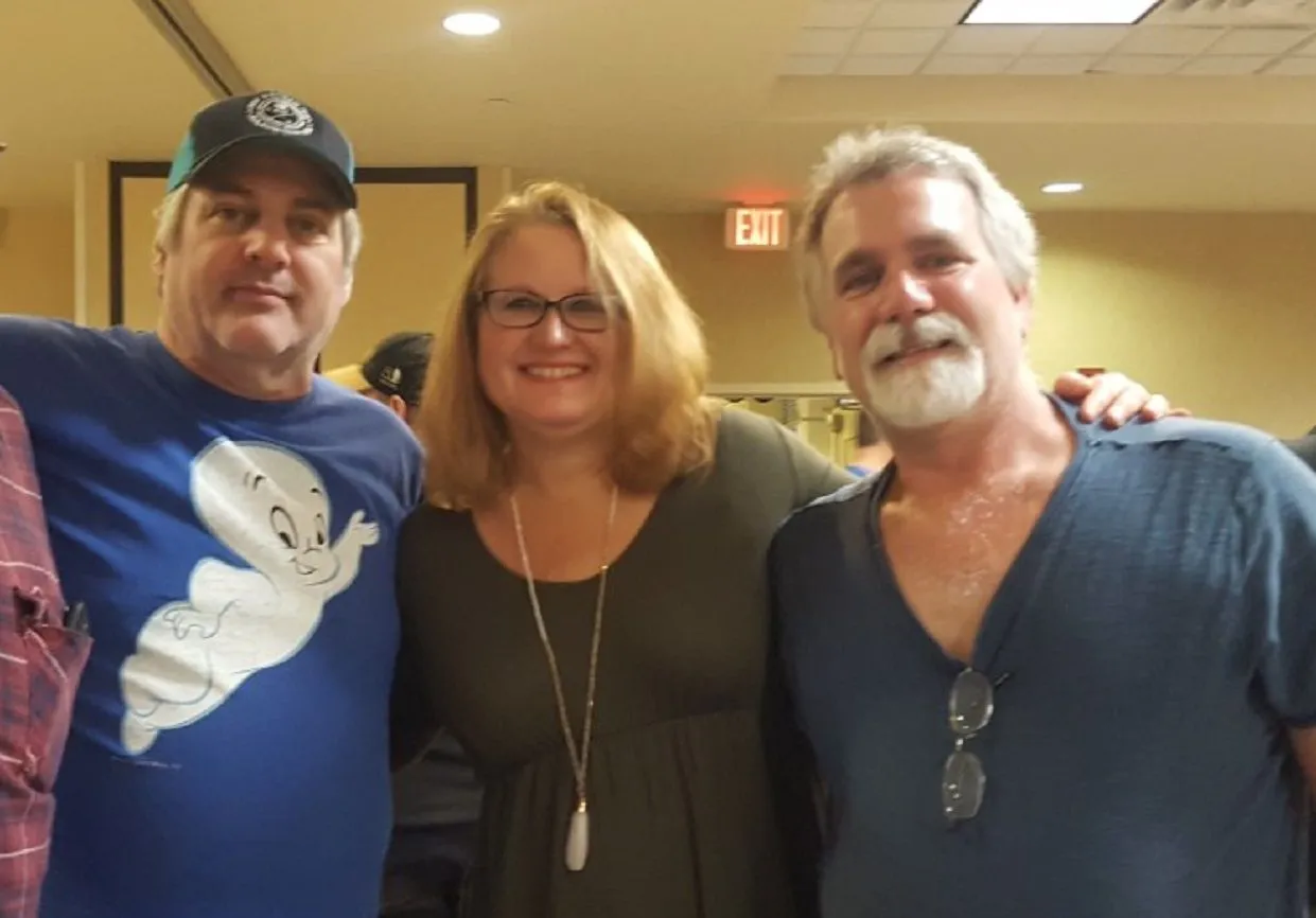 BRIAN AND ANGIE AT A LARGE VA. RELIC HUNT - THEY WERE MY RIDE TO THE SITE - VERY NICE COUPLE