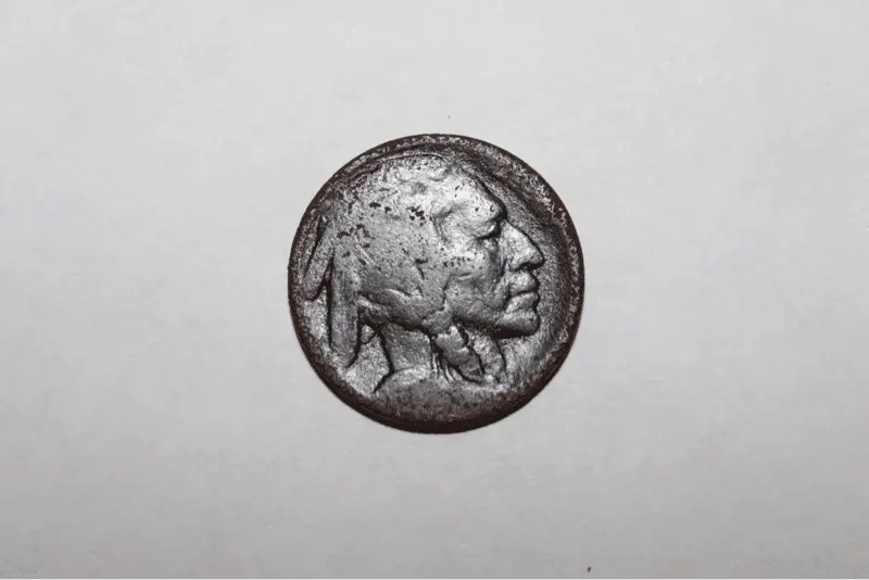 Buffalo nickel no date