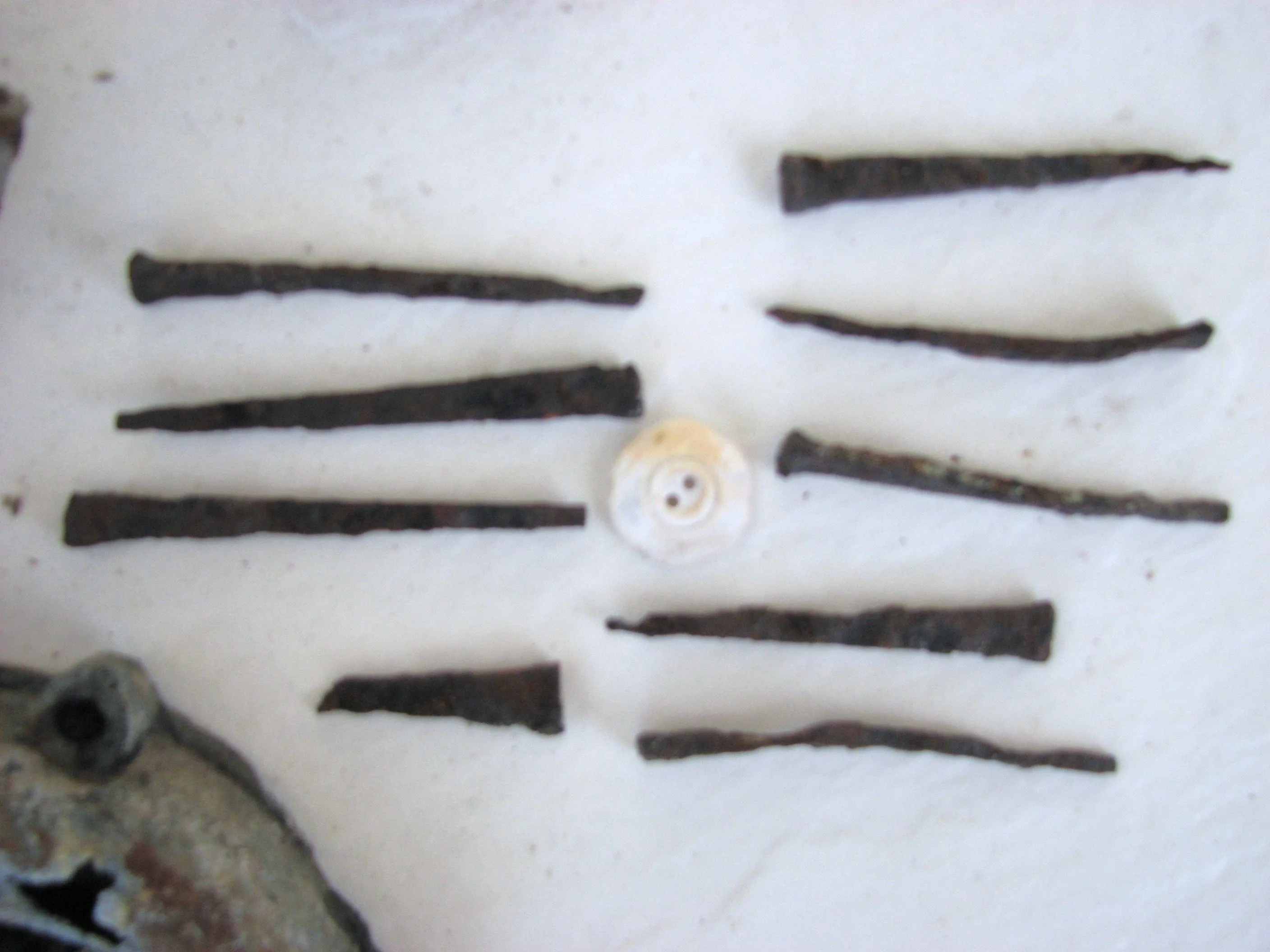 button and nails