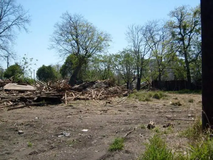 childhood memories - this is the house that i grew up in. this is a picture of its final moments before the last of it got hauled away in a dump truck