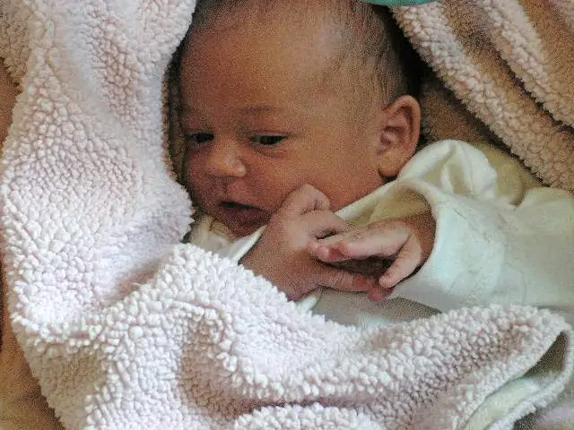 Christina 4 days old - Welcome the arrival of our new princess.  Christina