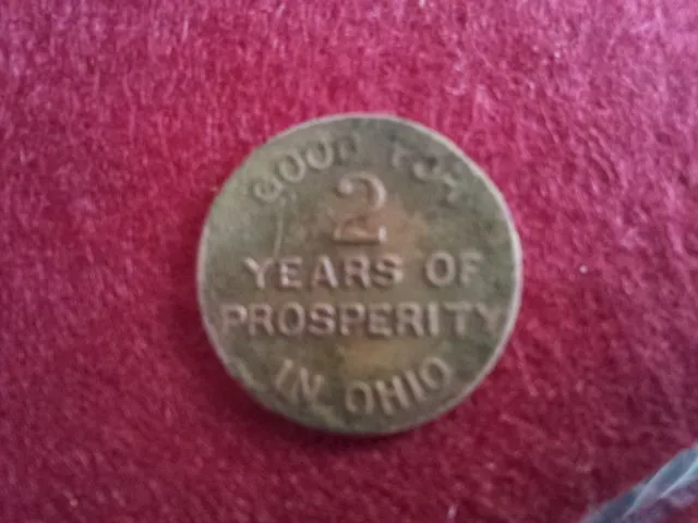 Cooper Lucky Pocket Piece (back)