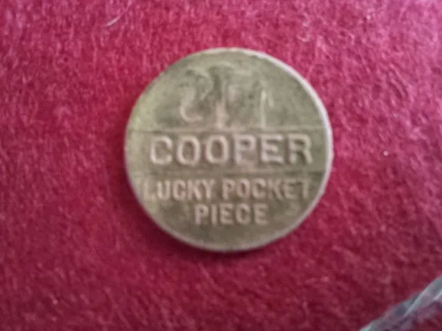 Cooper Lucky Pocket Piece (front)