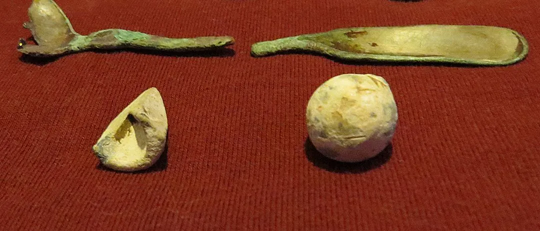 Cut bullet and "J. Wright" Name on spoon found within two feet of each other both 8" deep!