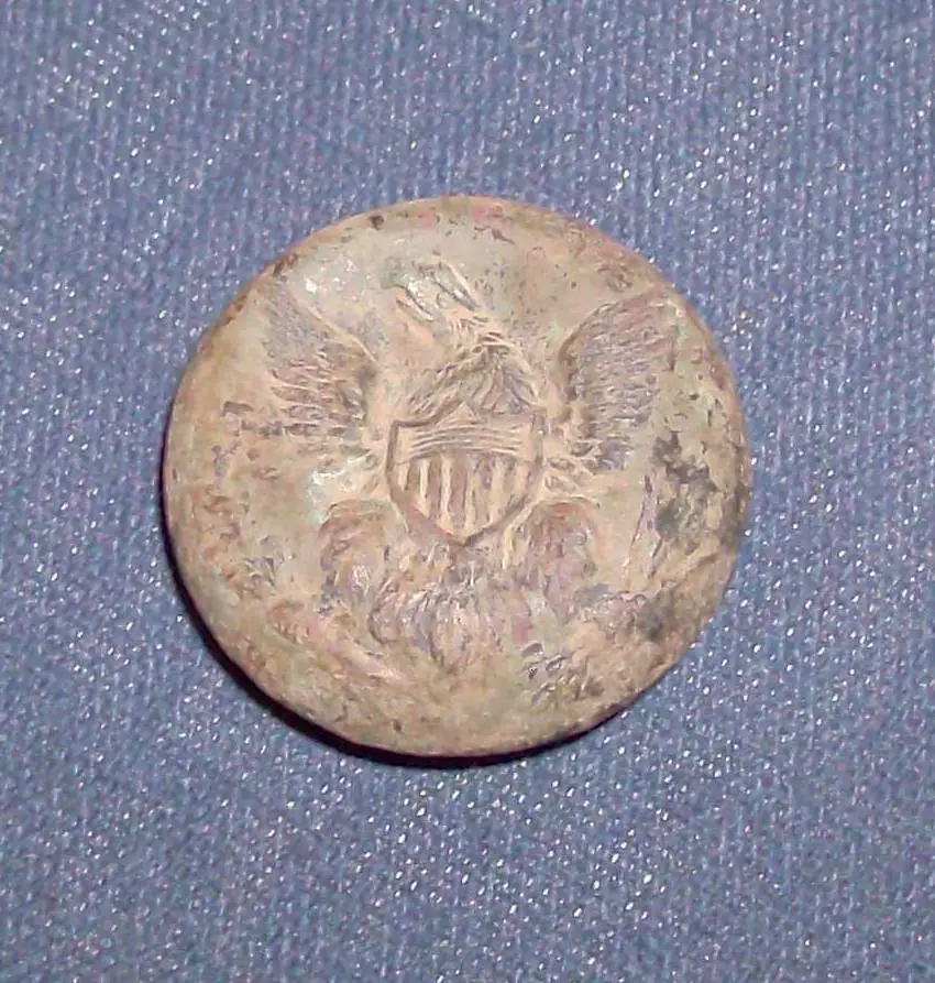 CW Eagle Button from a house site - Read all about this find:

http://forum.treasurenet.com/index.php/topic,138400.0.html