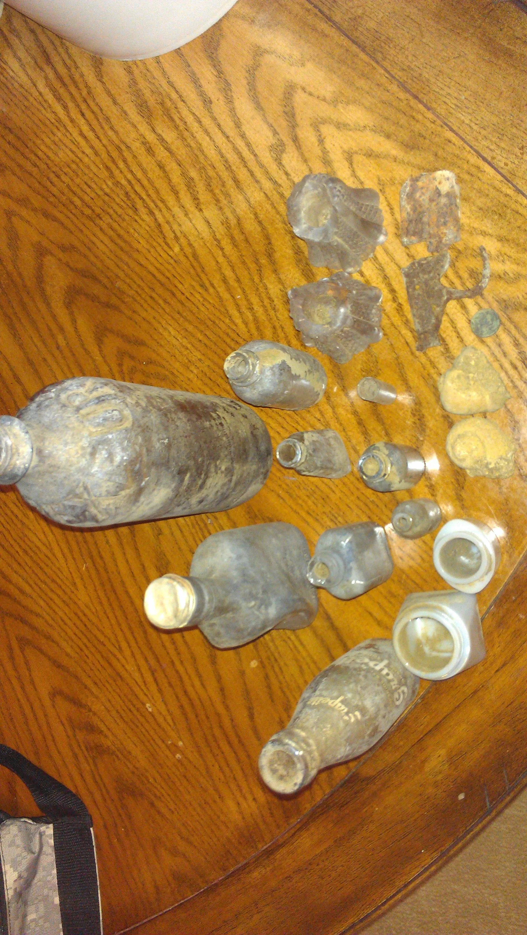 December 2012 Bottle finds