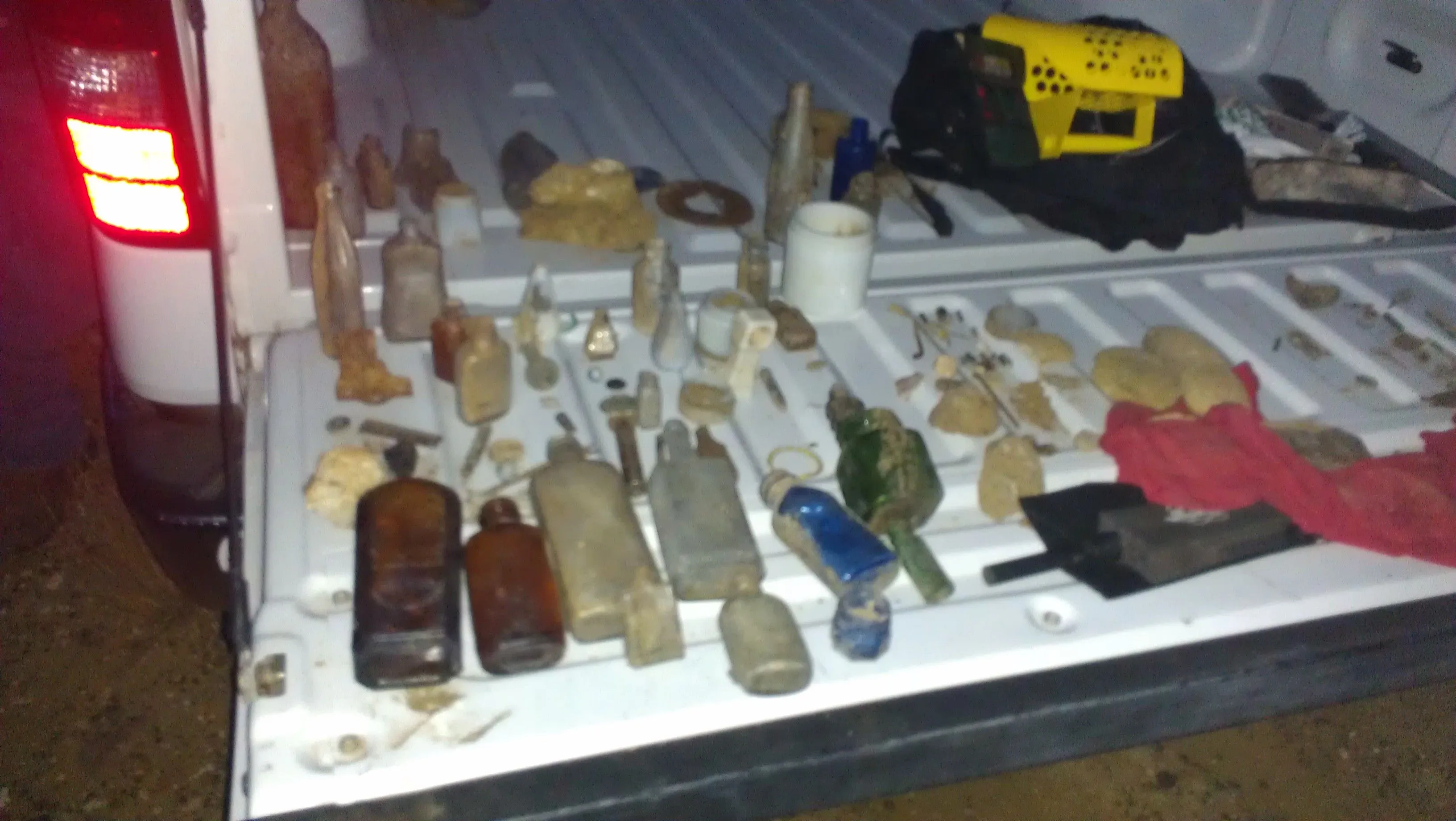 December 2012 Bottle finds