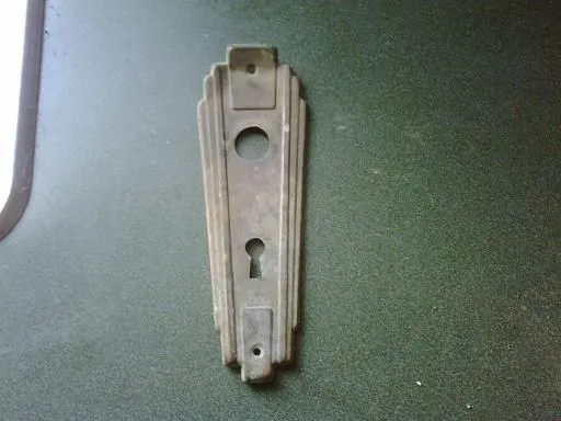 door knob plate - Not sure what it's actually called but I like it.